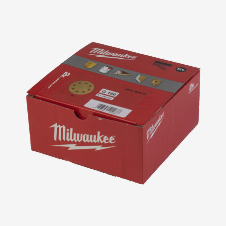 Круг шлифовальный MILWAUKEE HP 8 отв.