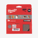 Сетка шлифовальная PG Mesh HL MILWAUKEE, Ø150мм, зерно 180, (10шт)