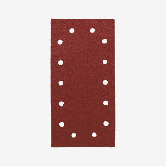 Папір шліфувальний MILWAUKEE 14 отв. H&L, 115х230мм, зерно 240, (10шт)