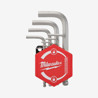 Набір компактних шестигранних ключів MILWAUKEE, (9шт), (1 - 10мм)