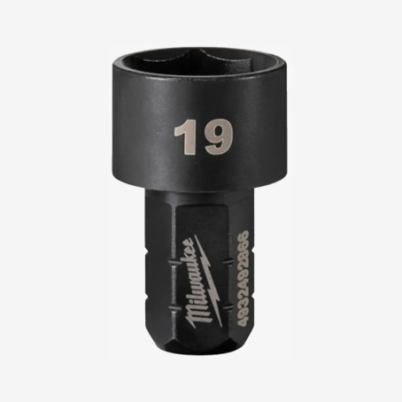 Головка-вставка 14,4мм HEX MILWAUKEE, FPTR-S19, 19мм (для M12 FPTR)