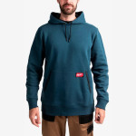 Толстовка WHMW MILWAUKEE с капюшоном, синяя, размер XXL