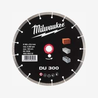 Диск алмазный MILWAUKEE DU 300, Ø300мм