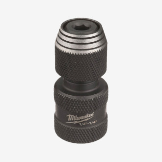 Перехідник ShW MILWAUKEE з квадрата 1/4'' на 1/4'' HEX