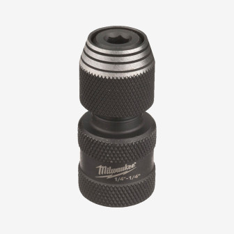 Перехідник ShW MILWAUKEE з квадрата 1/4'' на 1/4'' HEX