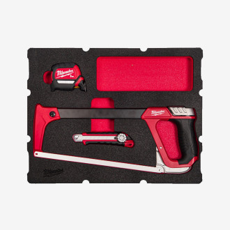 Набір інструмента у пінному вкладенні PACKOUT MILWAUKEE (3шт + 1 місце)