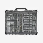 Набор головок хромированных метричных 1/2'', 1/4'' MILWAUKEE, с храповиком, PACKOUT, (63шт)