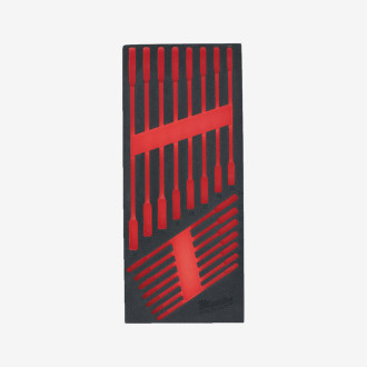 Ложемент для ключів рожково-накидних MAX BITE MILWAUKEE (на 15шт.), №2
