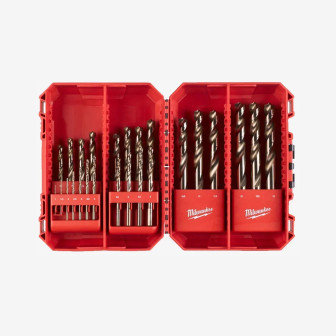 Набір свердл по металу HSS-Co MILWAUKEE DIN338, (25шт) Набір свердл по металу HSS-Co MILWAUKEE DIN338, (25шт)