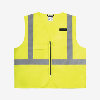 Жилет сигнальний Hi-Viz MILWAUKEE, жовтий (4XL/5XL)