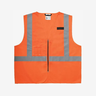 Жилет сигнальний Hi-Viz MILWAUKEE, помаранчевий (2XL/3XL)