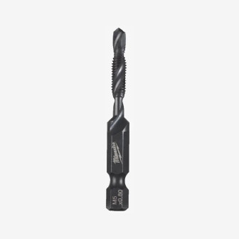 Сверло-метчик 1/4 Hex комбинированное 3-в-1 HSS-G MILWAUKEE, M5x57мм