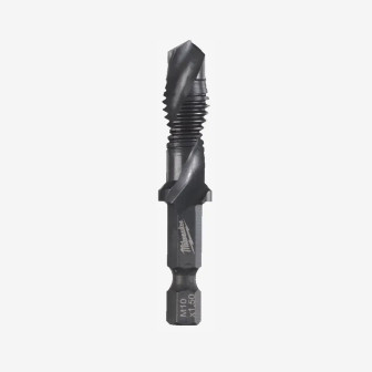 Сверло 1/4 Hex комбинированное 3-в-1 HSS-G MILWAUKEE, M10x58мм Сверло 1/4 Hex комбинированное 3-в-1 HSS-G MILWAUKEE, M10x58мм