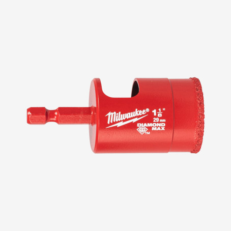 Коронка алмазная Diamond Plus MILWAUKEE, Ø29,0мм (1/4 Hex)