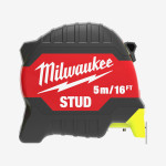 Рулетка магнитная MILWAUKEE, STUD (Gen 3), 5м/16фт (33мм)