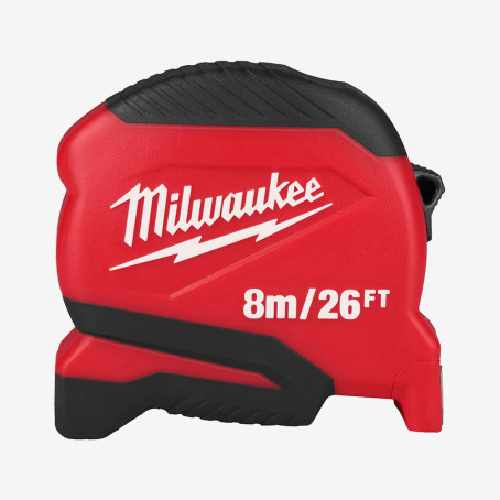 Рулетка Pro Compact MILWAUKEE (Gen 2), 8м/26фт, (25мм)