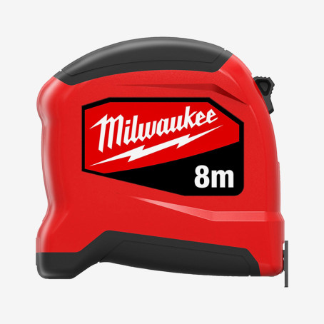 Рулетка метрическая SLIMLINE MILWAUKEE (Gen 2), 8м, (25мм)