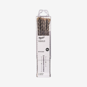 Бур SDS-PLUS 4C Contractor MILWAUKEE, Ø5,5х110мм