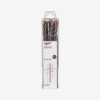 Бур SDS-PLUS 4C Contractor MILWAUKEE, Ø16х160мм
