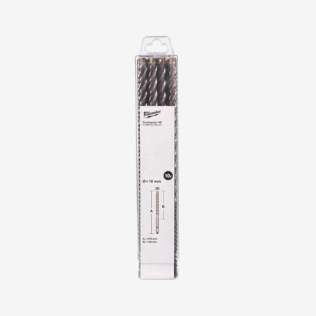 Бур SDS-PLUS 4C Contractor MILWAUKEE, Ø16х210мм