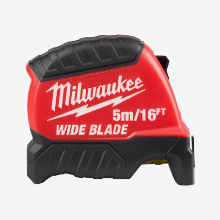 Рулетка WIDE BLADE MILWAUKEE (Gen2), (полотно 35мм), 5м/16фт