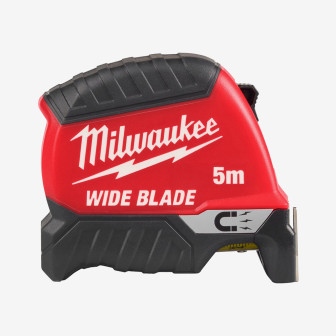 Рулетка магнітна WIDE BLADE MAGNETIC MILWAUKEE (Gen2), (полотно 35мм), 5м