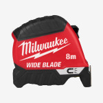 Рулетка магнитная WIDE BLADE MAGNETIC MILWAUKEE (Gen2), (полотно 35мм), 8м