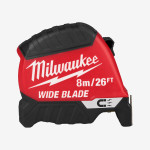 Рулетка магнитная WIDE BLADE MAGNETIC MILWAUKEE (Gen2), (полотно 35мм), 8м/26фт