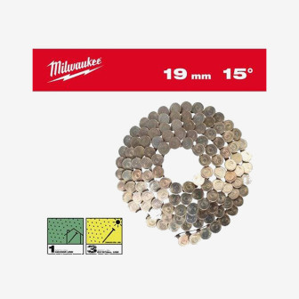Цвяхи покрівельні в барабанній обоймі 15Deg RH 3.05x32mm/RS/Inox-2160