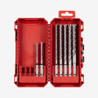 Набір бурів SDS-PLUS MX4 MILWAUKEE Set 1, (7шт), пластиковий кейс