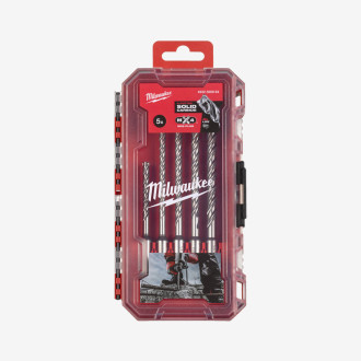 Набір бурів SDS-PLUS MX4 Set 2 (5шт), пластиковий кейс