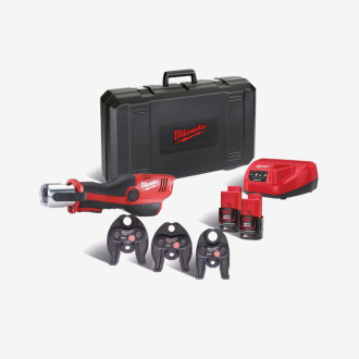 Обжимник гидравлический аккумуляторный для труб MILWAUKEE, M12 HPT-202C U-SET