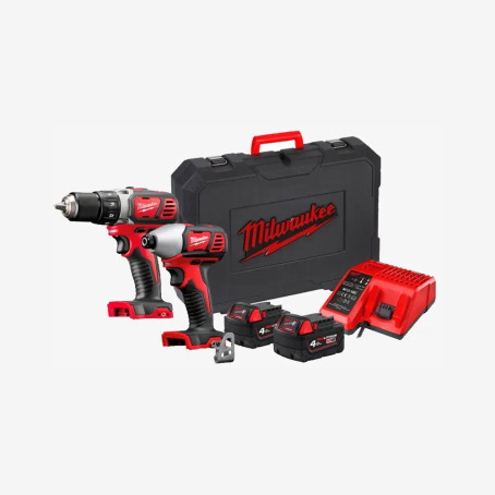 Набор инструментов аккумуляторных MILWAUKEE, M18 BPP2D-402C