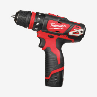 Дриль-шурупокрут акумуляторний MILWAUKEE, M12 BDDXKIT-202C (+ заряд.пристрій, 2 акум.Х 2Аг, 3 насадки, кейс)