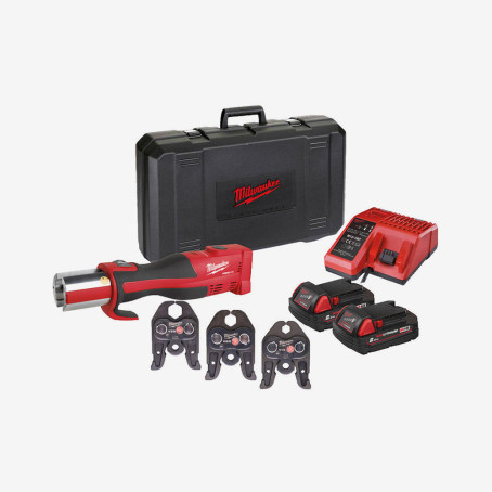 Обжимник гидравлический аккумуляторный для труб MILWAUKEE, M18 BLHPT-202C V-SET