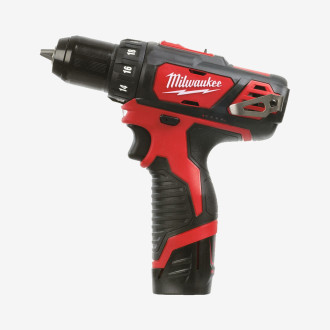 Дриль-шурупокрут акумуляторний MILWAUKEE, M12 BDD-152С, 50Нм (+ зар.пристр, 2 акум.Х 1.5Аг, кейс)