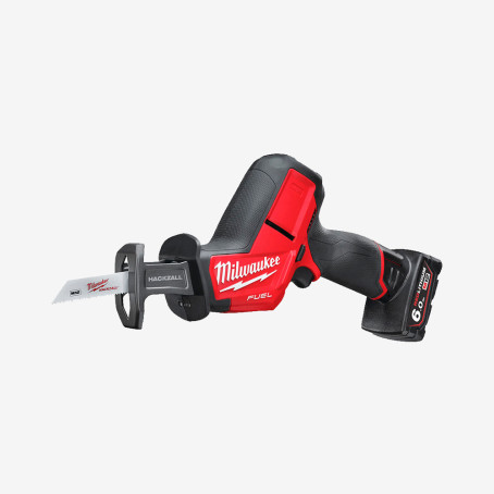 Пила шабельна акумуляторна MILWAUKEE, M12 CHZ-602X (+зар.пр., 2 акум.Х 6Аг, HDкейс)