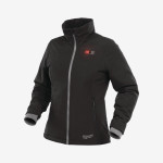 Куртка с електроподогревом аккум. женская MILWAUKEE, M12 HJ LADIES-0 (S) чернаяя
