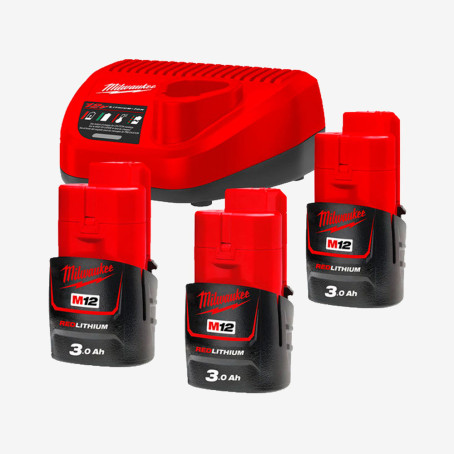 Энергокомплект MILWAUKEE, M12 NRG-303