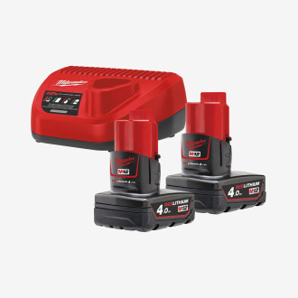 Энергокомплект MILWAUKEE, M12 NRG-402