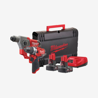 Набір інструмента акумуляторного MILWAUKEE, M12 FPP2B-402X Набір інструмента акумуляторного MILWAUKEE, M12 FPP2B-402X