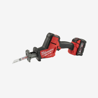 Пила шабельна акумуляторна MILWAUKEE, M18 FHZ-502X (+ заряд.пристрій, 2 акум.Х 5Аг, HDкейс)