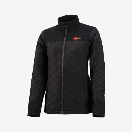 Куртка с електроподогревом аккум. женская MILWAUKEE M12 HJP LADIES-0 (XL), чернаяя