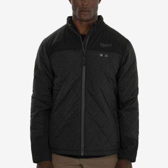 Куртка с подогревом MILWAUKEE, M12 HJP-0(XXL), черная (размер XXL)