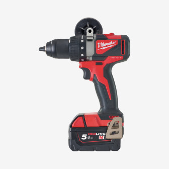 Дриль-шурупокрут акумуляторний MILWAUKEE, M18 BLDD2-502X, 82Нм (+ заряд.прис., 2акум. Х5Аг, HDкейс)