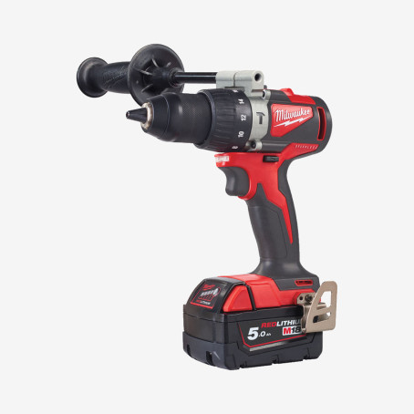 Дриль-шурупокрут з ударом акумуляторний MILWAUKEE, M18 BLPD2-502X, 82Нм (+ заряд.пристрій, 2 акум.Х 5Аг, HDкейс)