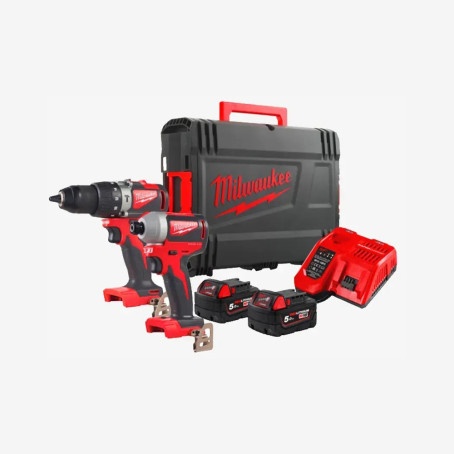 Набор инструментов аккумуляторных MILWAUKEE, M18 BLPP2A2-502X