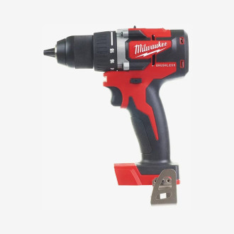 Дриль-шурупокрут акумуляторний MILWAUKEE, M18 CBLDD-0X, 60Нм (HDкейс)