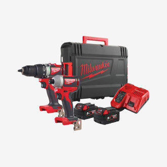 Набор инструментов аккумуляторных MILWAUKEE, M18 BLPP2B2-502X