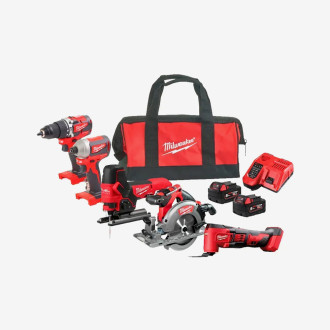 Набор инструментов аккумуляторных MILWAUKEE, M18 FPP5K-502B